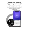 Guarda Sport Orologio da 1.28 pollici Schermo Fashion Smartwatch Tasti cardiaco Sonno ossigeno Monitoraggio da 220 mAh Batteria per le donne uomini