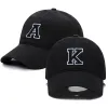 Softbal letters az borduurwerk zwart witte honkbal pet hoogwaardige zachte katoenen mode mannen dames sport vizieren verstelbare snapback caps