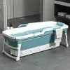 Bathtubs Simple Portable Bathtub Foldable Bathing Basin Household Foaming Tub Adult Bathing Tub Adult Washing Basin Full Body Sweat Steam