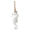 SEHORDRES PENDANT POUR L'ARRGE MUR DÉCORNE Figurine Seahorse en bois cadeau de sculpture minimaliste Moule de moulage Ornement de suspension 240429