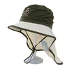 Berretti Panama Summer Baby Girl Hat Beach Cap Cap Travel Boys Fisherman Bambini all'aperto Cappelli da pesca dell'arrampicata