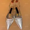 каблуки для обуви дизайнеры высоких каблуков Slingback Designer Heels Women All Season Shoes Shopsik