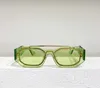 Transparent Green Sunglasses 2235 Women Designer Glasses Men Summer Shades Sunnies Lunettes de Soleil UV400 Eyewear