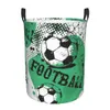 Panier à linge pliable de football Diry Clothes Toydries Strange Panier de rangement Organisateur de famille grande boîte imperméable 240426