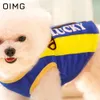 OIMG Sports Style Series Cool Vêtements pour le refroidissement d'été Absorption de chaleur TEDDY BICHON Small Medium Dogs Clothing Pet Life Lifored 240422