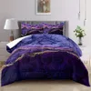 Tie Dye Comforter, Set Marble Bedding, Girls Sets Queen, Bedroom Comforter Bedding Purple Queen Size(Not including duvet cover and pillow core)