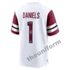 2024 Nieuwe 1 Jayden Daniels Jerseys Custom 17 Terry McLaurin 1 Jahan Dotson 93 Jonathan Allen Men Men dames jeugdvoetbal jersey maat S-6XL