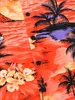 의류 세트 여름 어린이 패션 하와이 휴일 바람 코코넛 프린트 짧은 소매 꽃 셔츠 반바지 같은 컬러 모자 3 피스 세트 2405