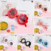 Lunettes de soleil rétro pour enfants lunettes de soleil pour enfants Lunettes de soleil Round Fleur Baby Sunglasses UV400 Sports Lunettes de soleil filles et garçons WX987556