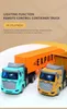 Electric/RC CAR 1/48 36 cm Big RC Truck Model 27 MHz draadloze afstandsbediening Dump Truck Transporter Container Truck RC Car Toys For Boy Kid Child T240506