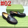 40Model 2024 Hochwertige handgefertigte Oxford Designer -Kleiderschuhe Herren -Büroanzug Schuhe Schuhschuhe Hochzeit formale italienische Schuhe Beliebt