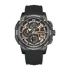 Orologi da polso casual impermeabile bagliore-in-the-dark orologio da uomo calendario sport al quarzo