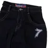 Pantalon masculin JNCO Série broder jeans graphiques pour hommes y2k hip-hop harajuku décontracté denim de haute qualité 2024.