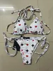 Summer Beach Sunshine Womens Swimewear Swimsuit Designer High-End Luxury Bikini F Letter Sexig baddräkt Tvådelar Bikinis Size S-XL #1151