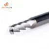 Bitar CNC Aluminium Milling Cutter Carbide End Mill 3 Flutes Square Head Plated End Mills D1 to D12 Tungsten Steel Milling Cutters