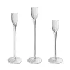 Holders High Feet Glass Candle Holder Transparent Taper Candle Holders For Wedding Long Glass Candlestick Holder Party Table Decoration
