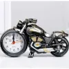 Schreibtisch Tisch Uhren Hausgarten Neue Vintage Arabisch Zumme Motorradform kreativer Tisch Wecker Wohnzimmer Desktop Dekoration Handwerk