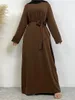 Bescheiden Abaya Ramadan Turkije Kaftan Islamitische kleding Moslim voor vrouwen hijab Dress Robe Femme Musulmane Caftan Marocain Vestidos 240506