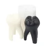 Candles Simulation Big Tooth Candle Mold Diy Creative Plaster Ornament Silicone Mold Candle Making Supplies Resin Mould