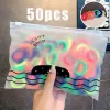 Accessoires 1000 stks kleuren meisjes scrunchies elastische haarband kinderen haar accessoires voor vrouwen mode haarbind baby haarring touw hoofddeksels