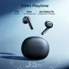 Ohrhörer Joyroom wahre drahtlose Ohrhörer TWS Bluetooth Halb-Ear-Knospen Kopfhörer Ultra schneller Ladekoffer Batterie-Headsets