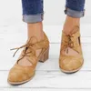 Fitness Ayakkabı Yaz Vintage London Brogue Women Sandal Tıknaz Yüksek Topuklu Kesimler Kadın Gündelik Ayakkabı Plus Boyut 35-43