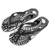 Slippers Polynesian Tribal Pohnpei Totem Tattoo Prints Summer Slippers Women Casual Durable Flip Flops Beach Sandals Female Wedge Shoes 240506