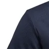 Aiopeson V Neck Polo -skjortor för män Solid Color Short Sleeve Classic Mens Polos Summer Shirt Clothing 240423