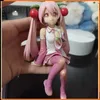 Action Toy Figuren Anime Furyu Noodle Stopper Vocaloid Nudel Stopper Actionfigur Sakura Miku Smile Ver Modell Sammlergeschenk PVC T240506