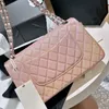 CHANEI Designer Bag Luxury Handbag Women Crossbody Bags Leather Shoulder Purse Fashion Tote Bags Famous Flap Messenger Handbags Pink Wallet