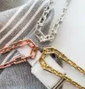 Ketten TF 925 Sterling Silber Halskette Hochwertige maßgeschneiderte Mode Charming Smallcouple Geschenk mit Logo Hochzeit1892384