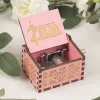 Miniaturen Zelda Music Box Holzhand Rocker Sky City Vintage Music Box für Frau, Tochter/Sohn Urlaub Geschenk Weihnachten Neujahr Geschenk