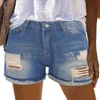 Frauen Jeans Mode Damen Tasche Denim Hosen Frauen Loch untere sexy lässige Shorts Badeanzug Frauen Training