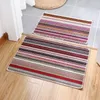 Carpets 1pcsAnti-slip Door Mat For Living Room Small Color Strip Rectangular Floor Home Entrance Carpet Kitchen Bathroom