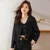 Frauenjacken 2024 Fashion Casual Women Yellow Langarm Outwear Coat Office Ladies weibliche Tops Kleidung