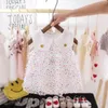 Mädchenkleider Sommer Kinder Mädchen Kleid Geburtstagsfeier Tüll Tutu Prinzessin Kostümpuppe Kragen Fashion Baby Mädchen Kleidung Kinder Outfit