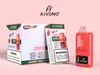 AIVONO AIM Magic 15000 15K Puffes Dispostable Vape Vaper Pen Vapor E Cigarettes Rechargeable Type-C Mesh Coil Original Nouveau 0% 2% 5% Écran intelligent Affichage E-Sigs