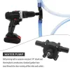 Pump Electric Drill Drive Water Pump 1/4 'Shank Self Priming Oil Fluid Transfer Tools Y98E