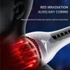 MicroCurrent Heating Vibration Gua Sha Device Handheld Massager Rechargeable Micro Meridian Massage Brush 240430