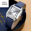 Wristwatches Fashionable Watch For Girls With Retro Style Small Square Simple And Waterproof Business Women's Quartz