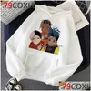 Męskie bluzy bluzy bluzy małe męskie grunge harajuku wydrukowane ponadwymiarowani mężczyźni z kapturem Korea Y0804 Drop dostawa odzież męska odzież dhnbf