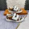 Fashion Kids Designer Shoes Classic Sneaker Boy Girl Running Shoes Luxury Plaid Panels Outdoor Children Casual Shoes