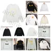 Mens T Shirt Tasarımcı Hoodie Man Hoodies Yuvarlak Boyun Uzun Kollu Kapşonlu Mektup Baskılı Giysiler Pamuk Gevşek Kültür Sweatshirts Erkek Canavarlar Gözler Kapşonlu S-4XL