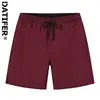 Herren -Shorts Datifer Sommer 2024 Herren Shorts Solid Color Gymnastik Mesh Liner mit Reißverschluss in Taschen Strand Schnell trockener Bermudas Maskulina Badeanzüge