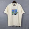 Kith T-shirt Mens Designer T-shirts T-shirts T-shirts pour hommes T-shirts T-shirts 100% Coton Kith Tshirts Vintage Coute à manches US Taille 980