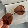 Sonnenbrille Toad Mirror Herren Metallrahmen Retro Anti-Blend Uv400 Sonnenbrillen Ausflugstraße Schießen Zonnebril Voor Mannen