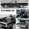 Diecast Model Cars 1 32 Simulation Challenger Fast and Passionate 7 Alloy Car Model Diecasts Toy Car Decoration Childrens Toysl2405