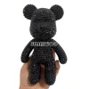 Stitch Rhinestone Bear Pack de bricolage 18cm 22cm 24cm Diamond Paining Crystal Doll Gift Gift Mosaic Broidy Birthday