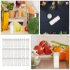 Bouteilles de rangement 120 pcs contenant des contenants de condiments rechargeables