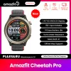 Смотреть новое прибытие Amarefit Cheetah Pro Smart Wwatch Offline Voice Assistant Titanium сплав Бэзль 5 банкоматов